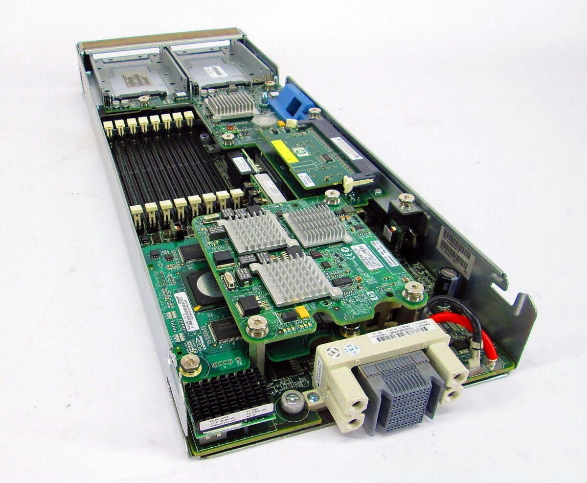 Serveur Lame HP ProLiant BL460c G6 – Sans Proc, Disque, RAM (occasion)