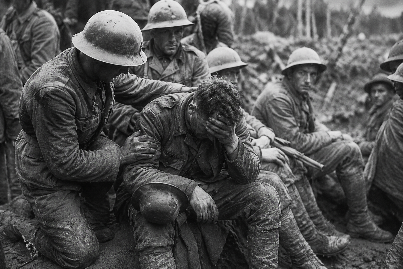 The ancient footprint of trauma: Echoes of “combat fatigue” and “shell shock” that eventually paved the way for modern trauma literacy.