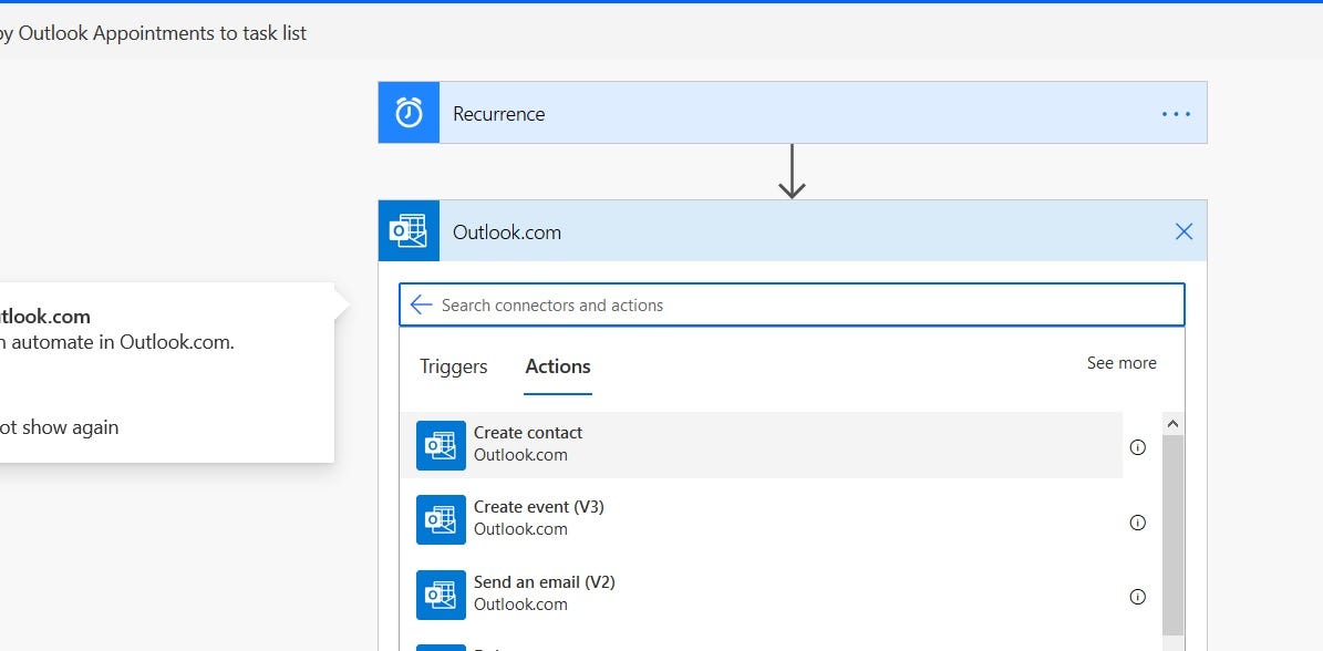 How to get your outlook appointments to show up in Microsoft To-Do with  Power Automate | by Christopher Smith | Medium