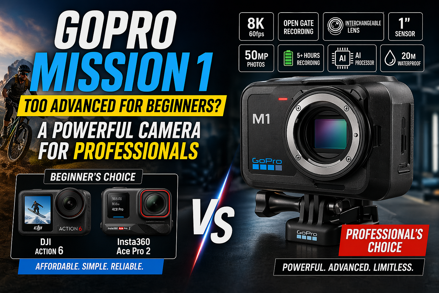 Is GoPro Leaving Beginners Behind with the Mission 1?