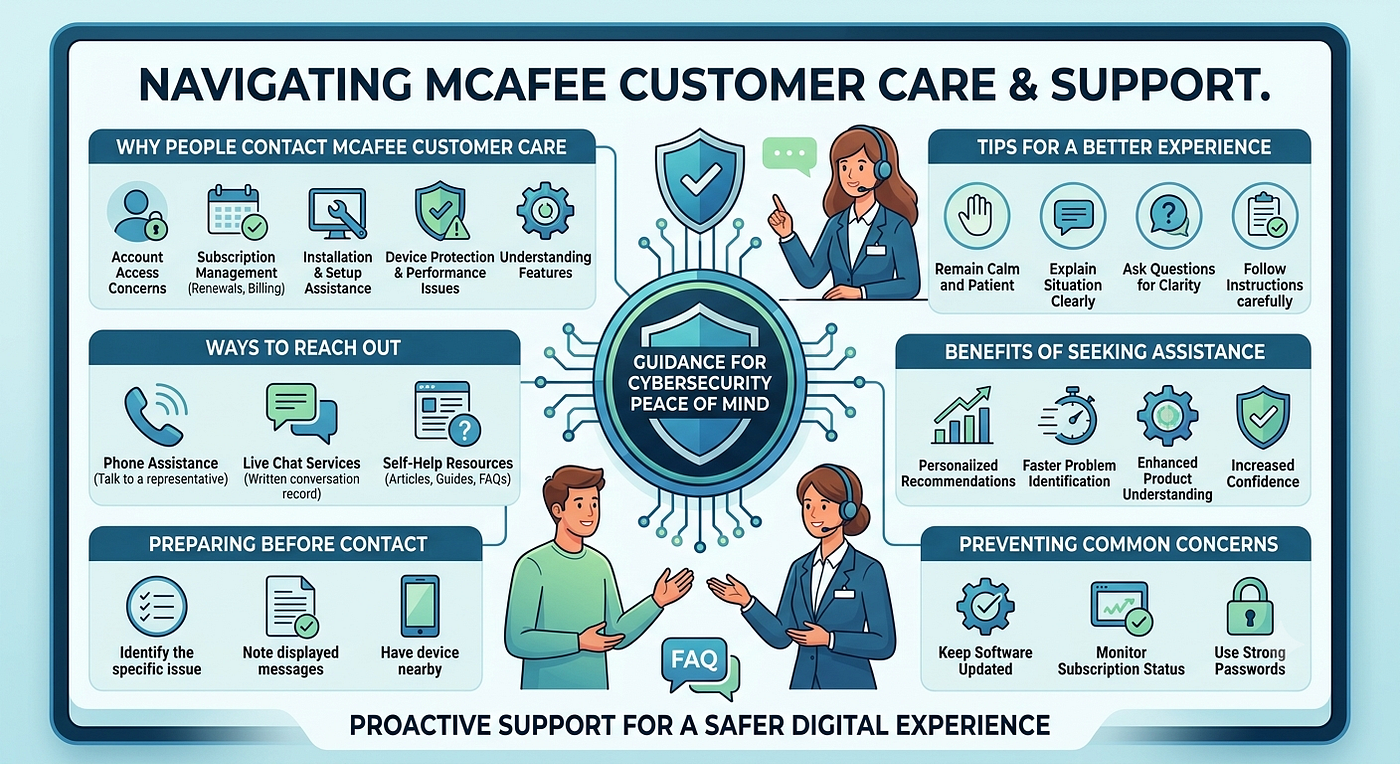 How to Talk to Someone at McAfee Customer Care?