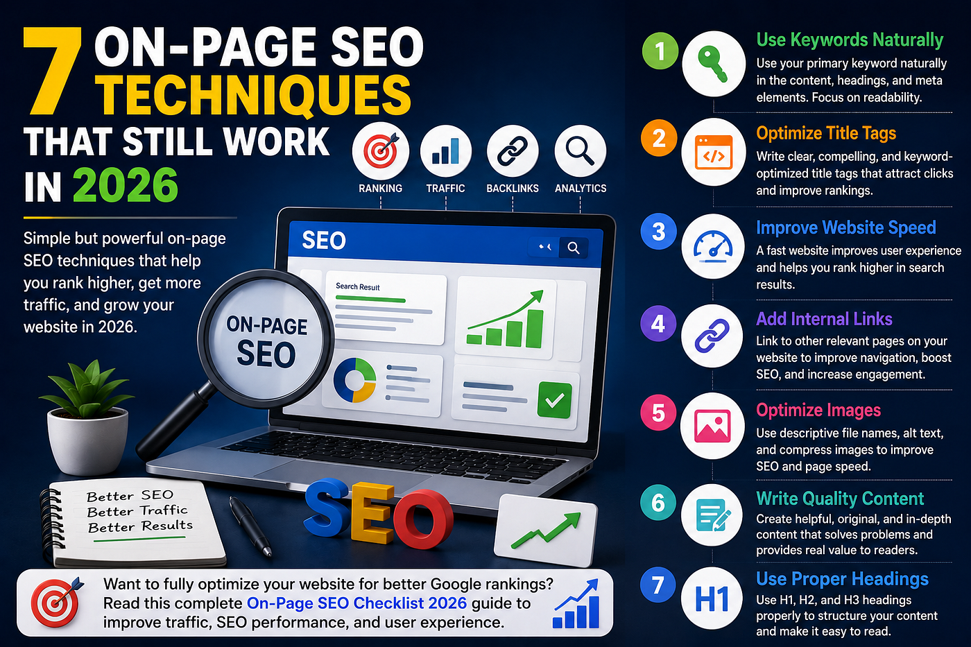 7 On-Page SEO Techniques That Still Work in 2026