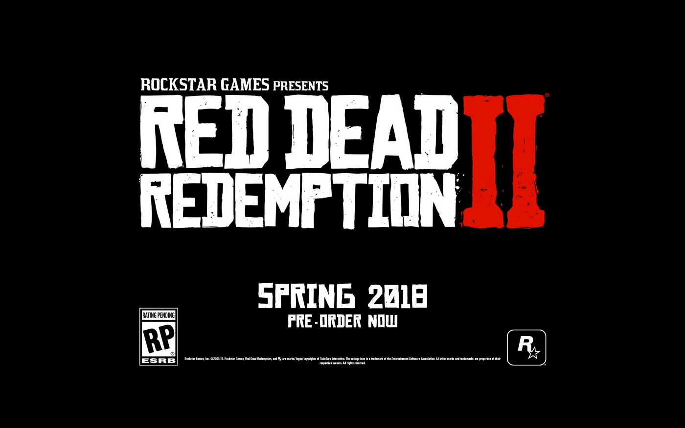 Take 2 games PS4 Red Dead Redemption II
