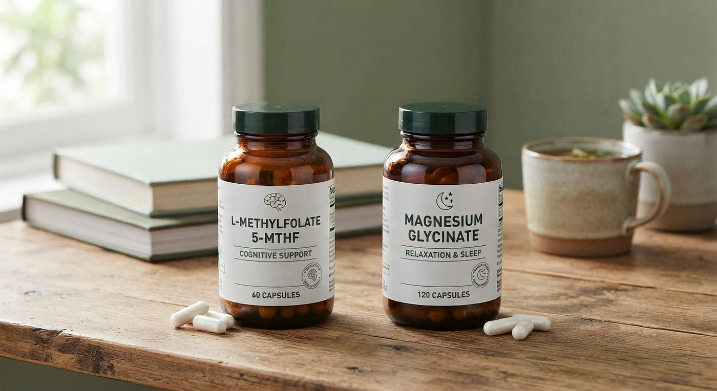 L-Methylfolate vs Magnesium Glycinate: Which Nutrient Better Supports Stress-Related Cognitive…