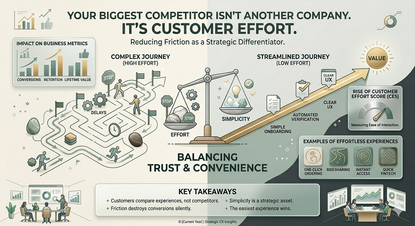 Your Biggest Competitor Isn’t Another Company. It’s Customer Effort.