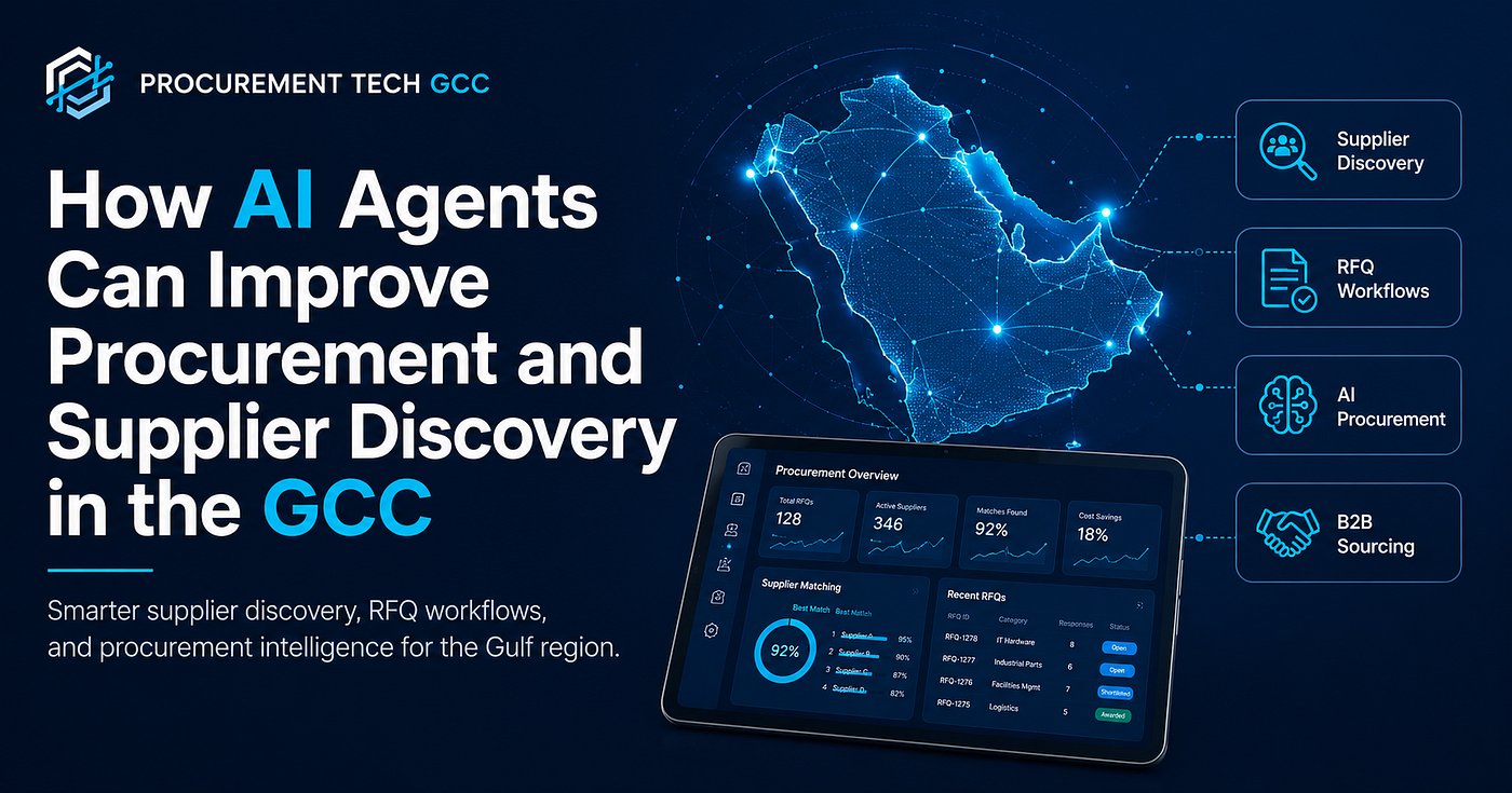How AI Agents Can Improve Procurement and Supplier Discovery in the GCC