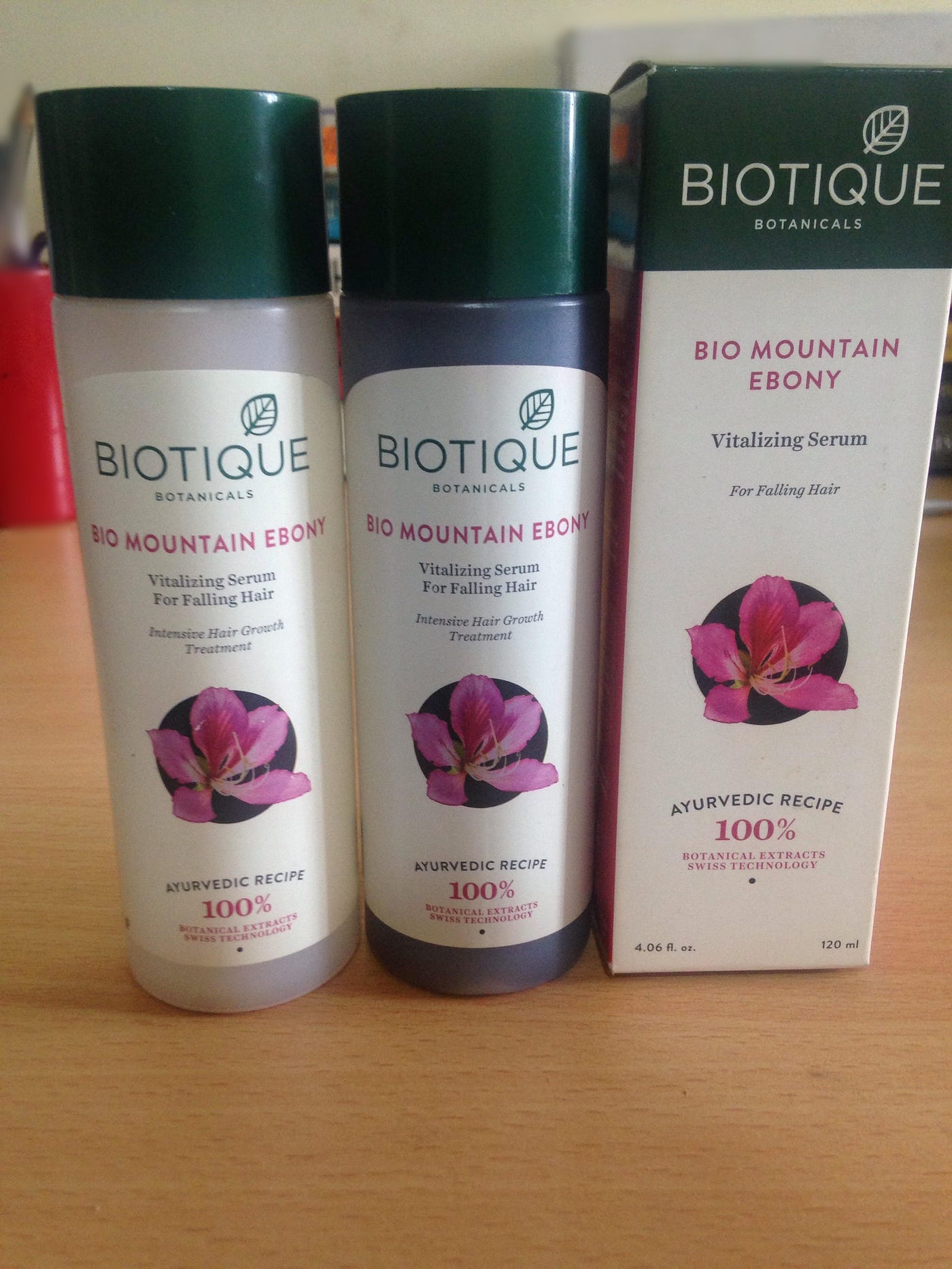 Bio Mountain Ebony Vitalising Serum for FALLING HAIR from Biotique — Review  | by Vaishnavi Prathap | Medium