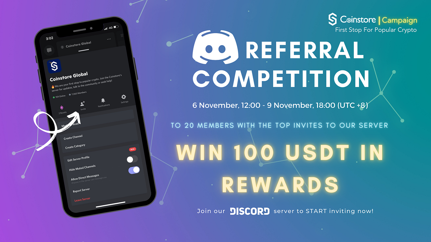 Discord Updates: Announcing New Open Chart & Ticketing Bot | by Coinstore |  Coinstore Exchange | Medium
