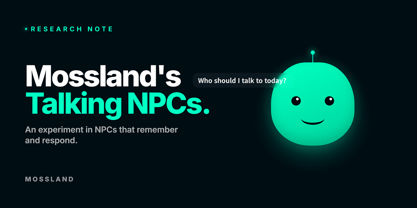 Mossland NPC Experiment: A City Where Users Talk with AI Residents