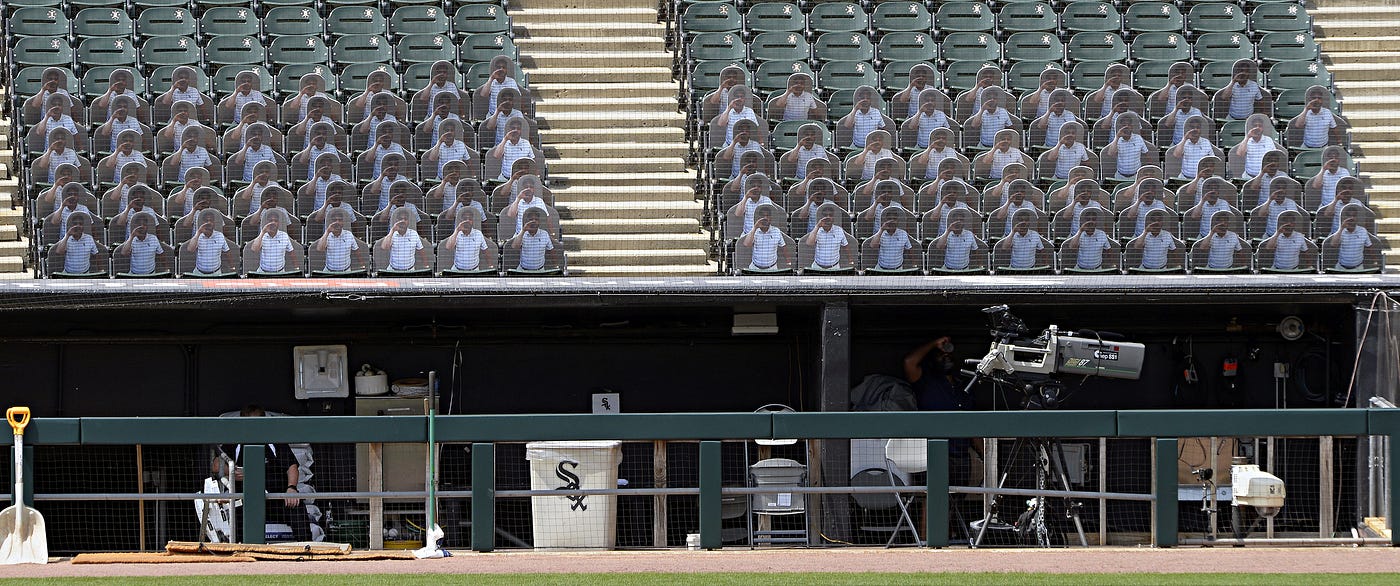 Cardboard cutouts will stand in for fans at Chicago White Sox games