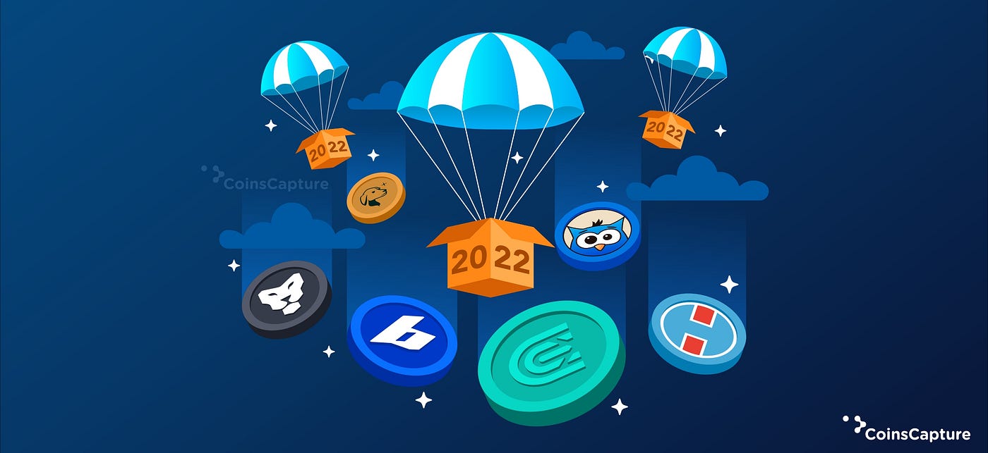 6 Best Crypto Airdrops To Look Out For In July 2022 | by Coinscapture |  CoinsCapture | Medium