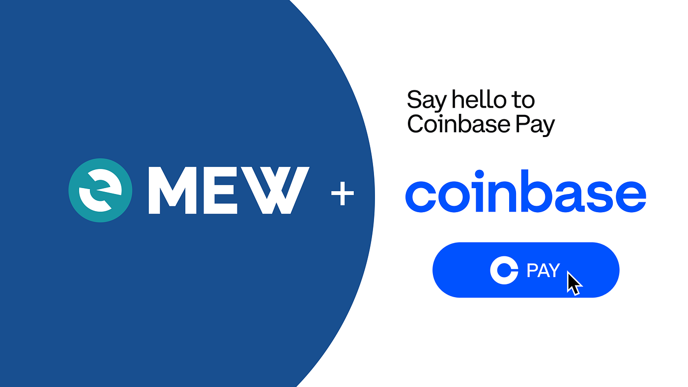 MEW Wallet Integrates Coinbase Pay | by MyEtherWallet | MEW Publications |  Medium