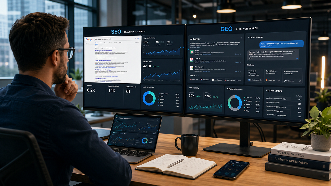 SEO vs GEO: What’s the Difference in 2026?
