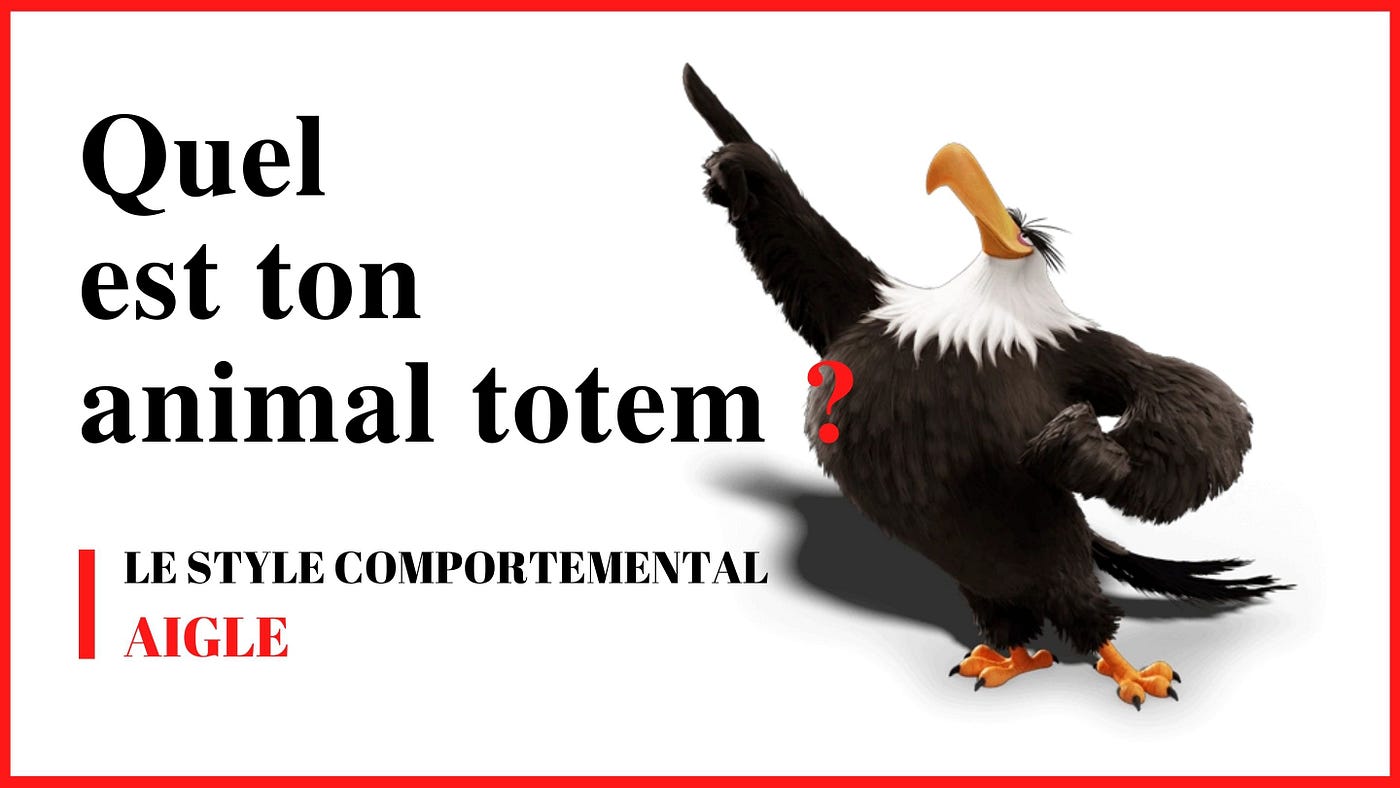 Quel est ton animal totem ? L'aigle ou le profil dominant … | by Vecteur de  Croissance | Medium