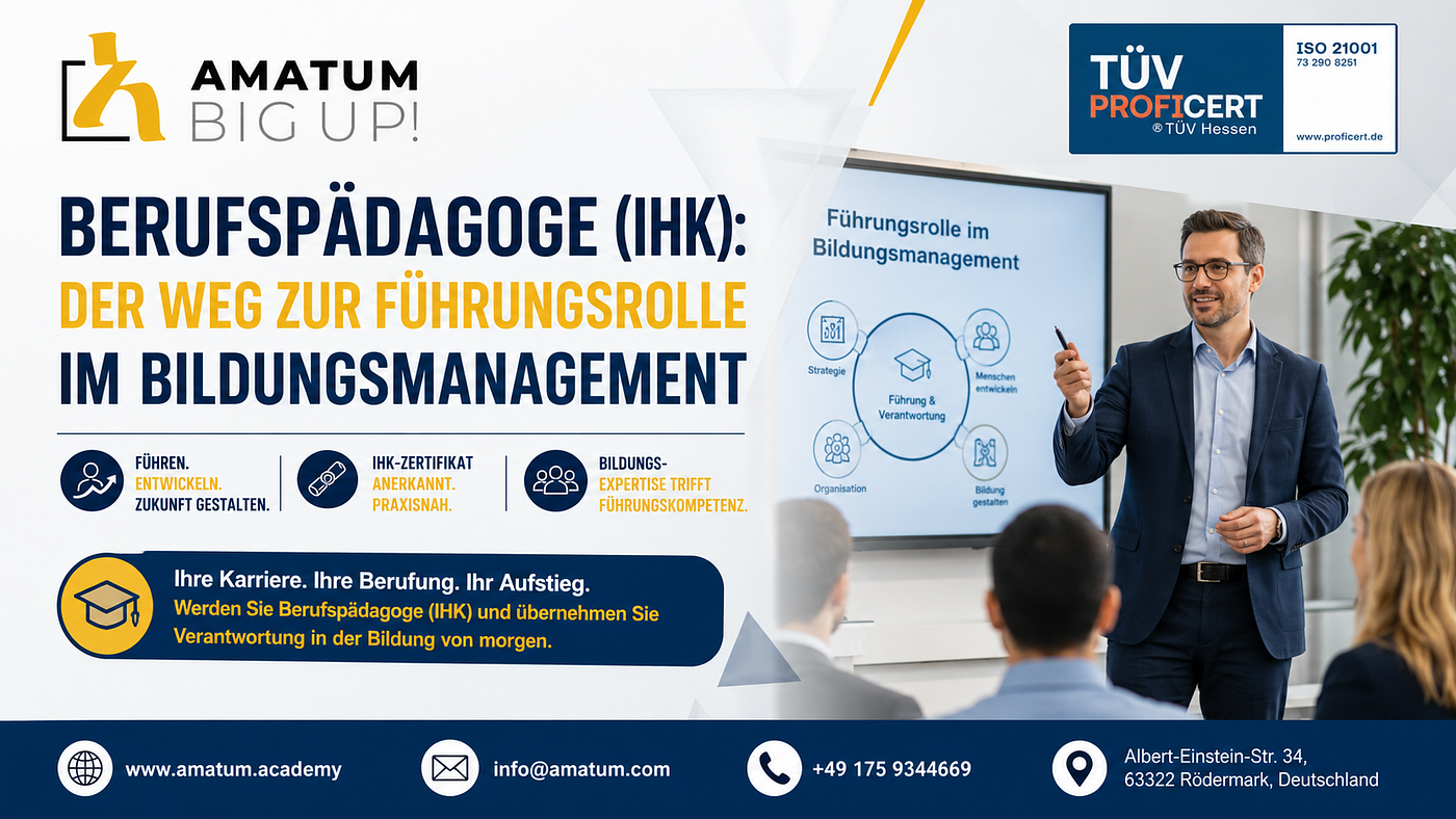 Berufspädagoge (IHK): Der Weg zur Führungsrolle im Bildungsmanagement