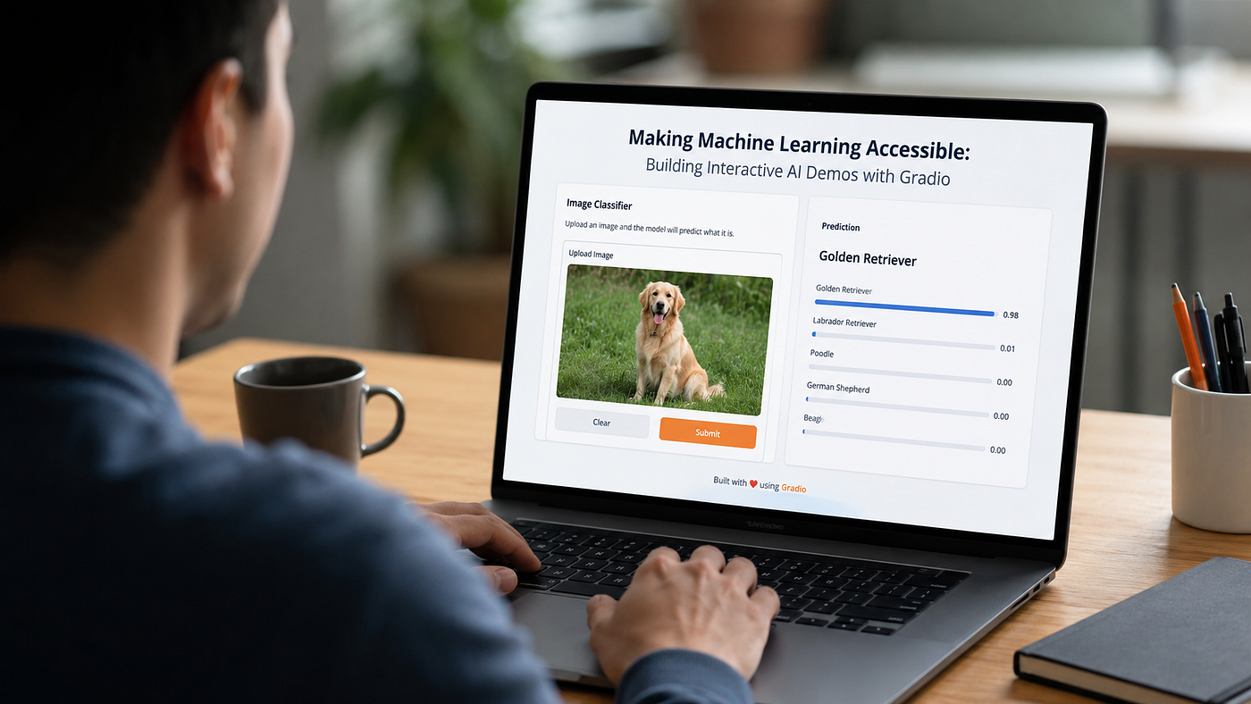 Making Machine Learning Accessible: Building Interactive AI Demos with Gradio
