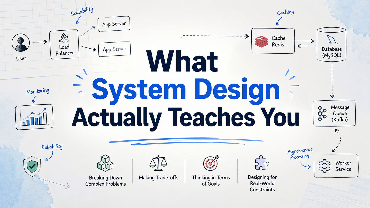 What System Design Actually Teaches You (That No Tutorial Will Admit)