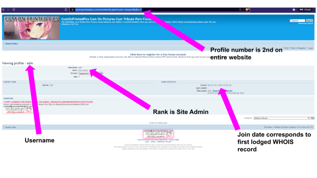 An OSINT Case Study: Non-Consensual Imagery Website COPP | by OSINT Blogger  | Medium
