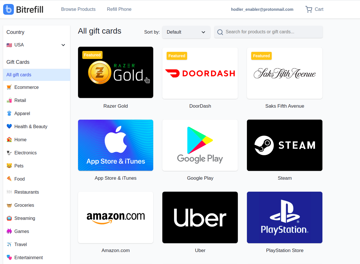 QuickStart Guide: Buying with Bitcoin at Bitrefill | by Bitrefill |  Bitrefill Help Center | Medium