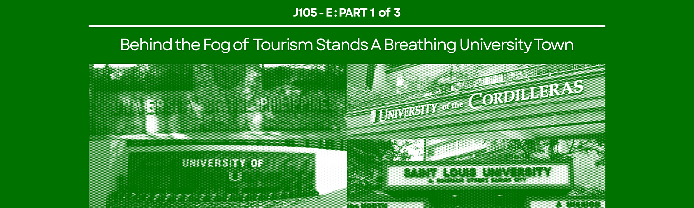 Behind the fog of tourism stands a breathing university town