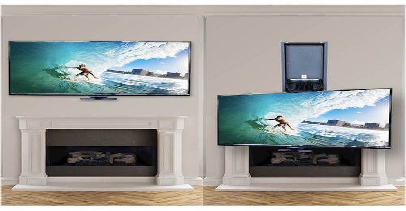 Mounting a TV Above Your Fireplace with Flush Wall Mount Brackets | by  outofsightmounting | Medium