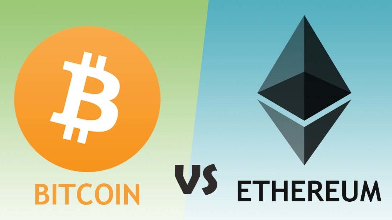 Bitcoin vs. Ethereum: which cryptocurrency is the best investment option? |  by Jeffrey Hancock | Medium