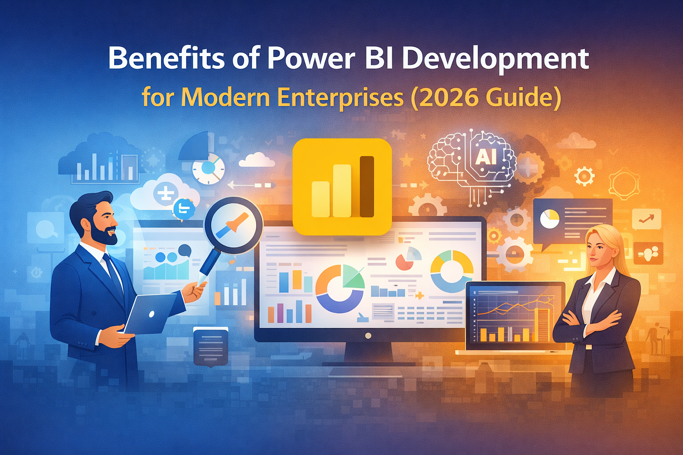 Benefits of Power BI Development for Modern Enterprises (2026 Guide)