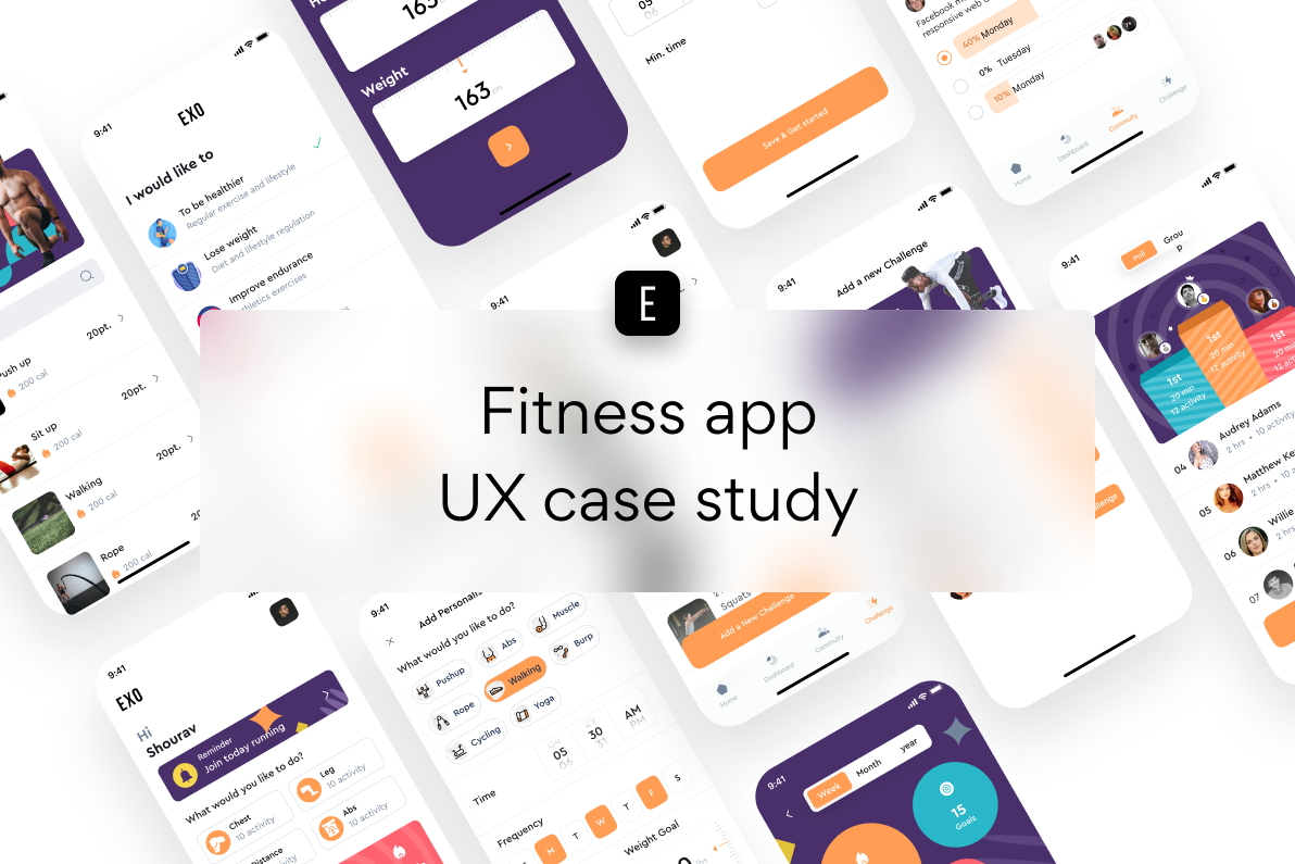 How to Build a Fitness App? UI-UX Design Case Study