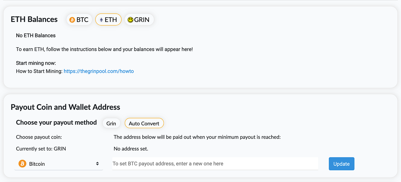 Grin Mining Auto-Conversion 2019. Earn BTC/ETH while mining GRIN on GPU! |  by Alchemybase | Medium