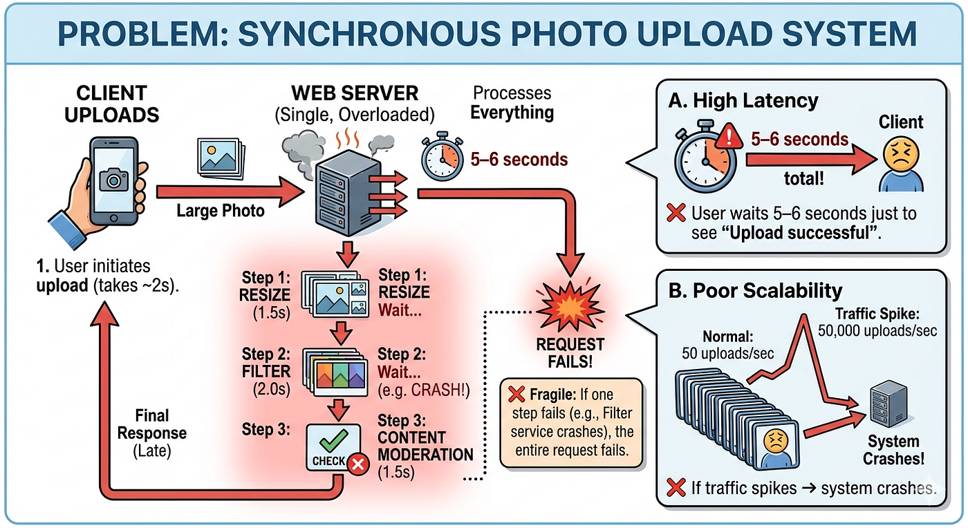 🚀 Message Queues in System Design: The Backbone of Scalable Systems