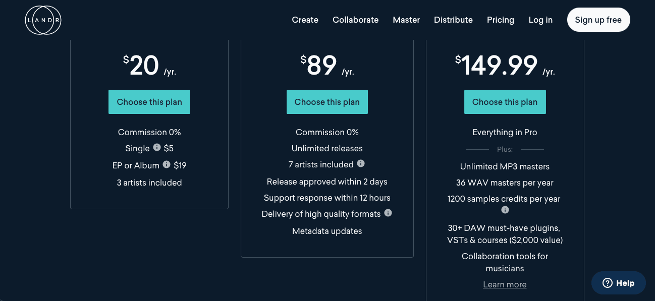 Ditto Vs. Distrokid Vs. CDBaby Vs. Amuse Vs. Everyone else! – Sonadex