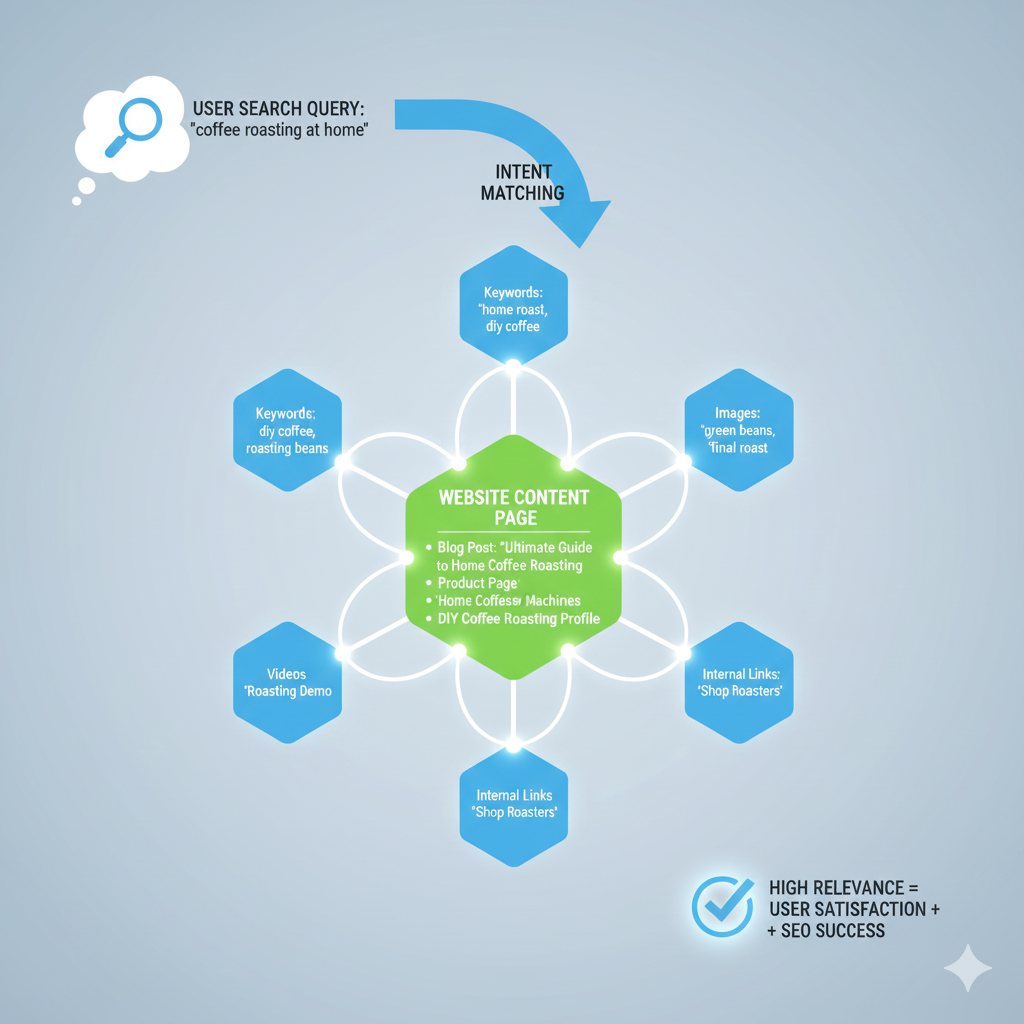Search intent types in keyword research