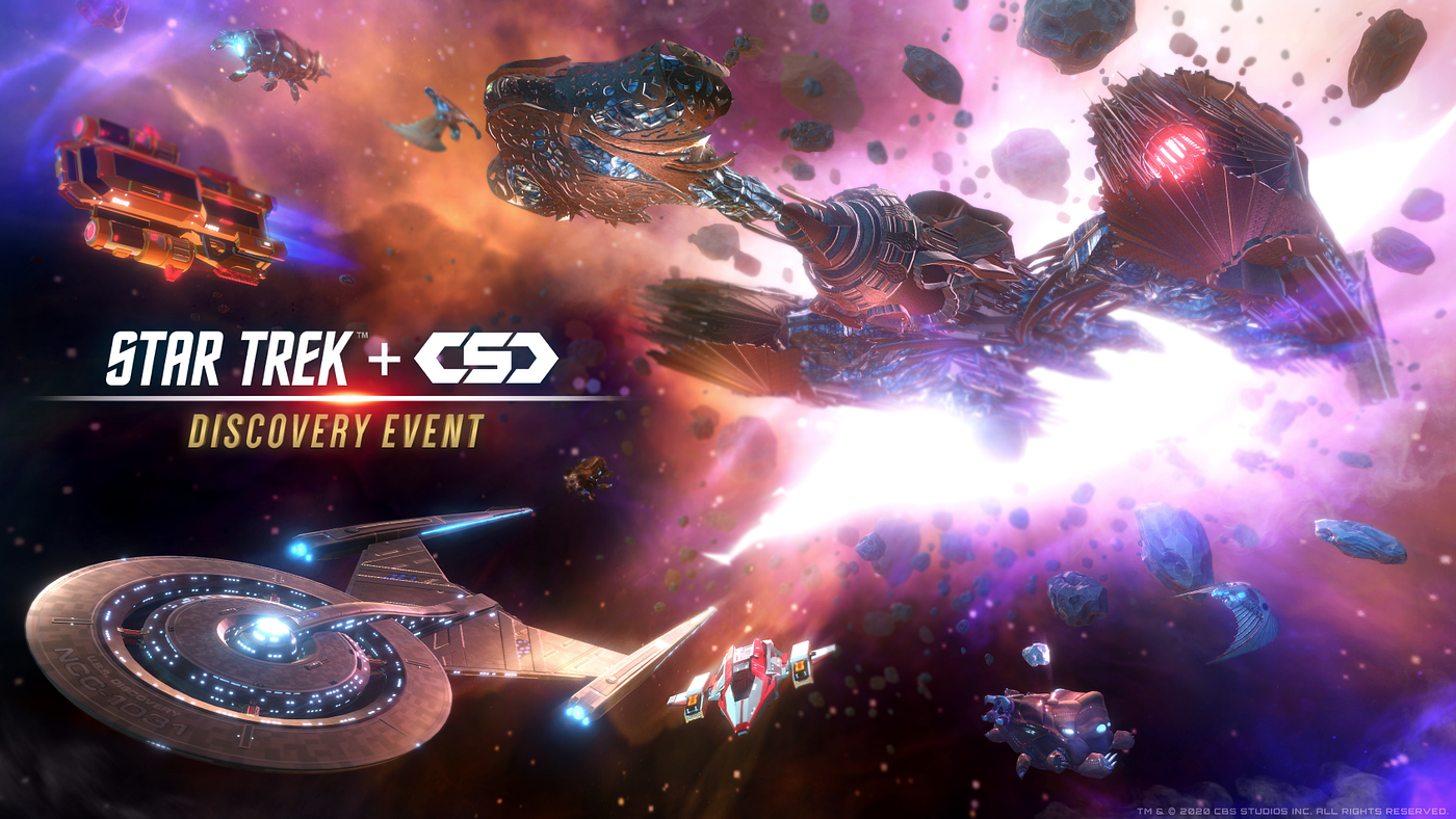 Star Trek: Discovery + CSC Event. Attention Commanders! Star Trek warps… |  by Ruby Delgado | Crypto Space Commander | Medium