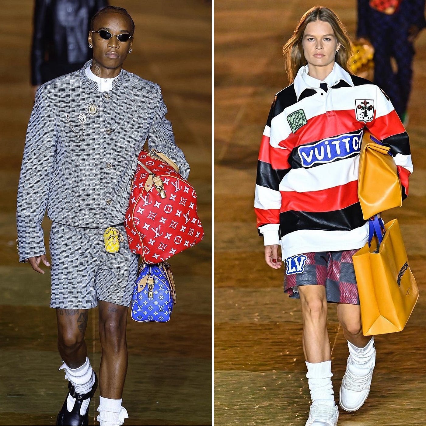 Pharrell Williams' Humanrace Makes Debut at Louis Vuitton Fashion