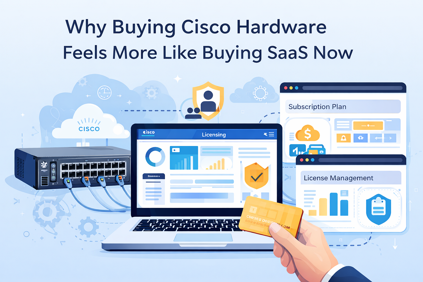 Why Buying Cisco Hardware Feels More Like Buying SaaS Now