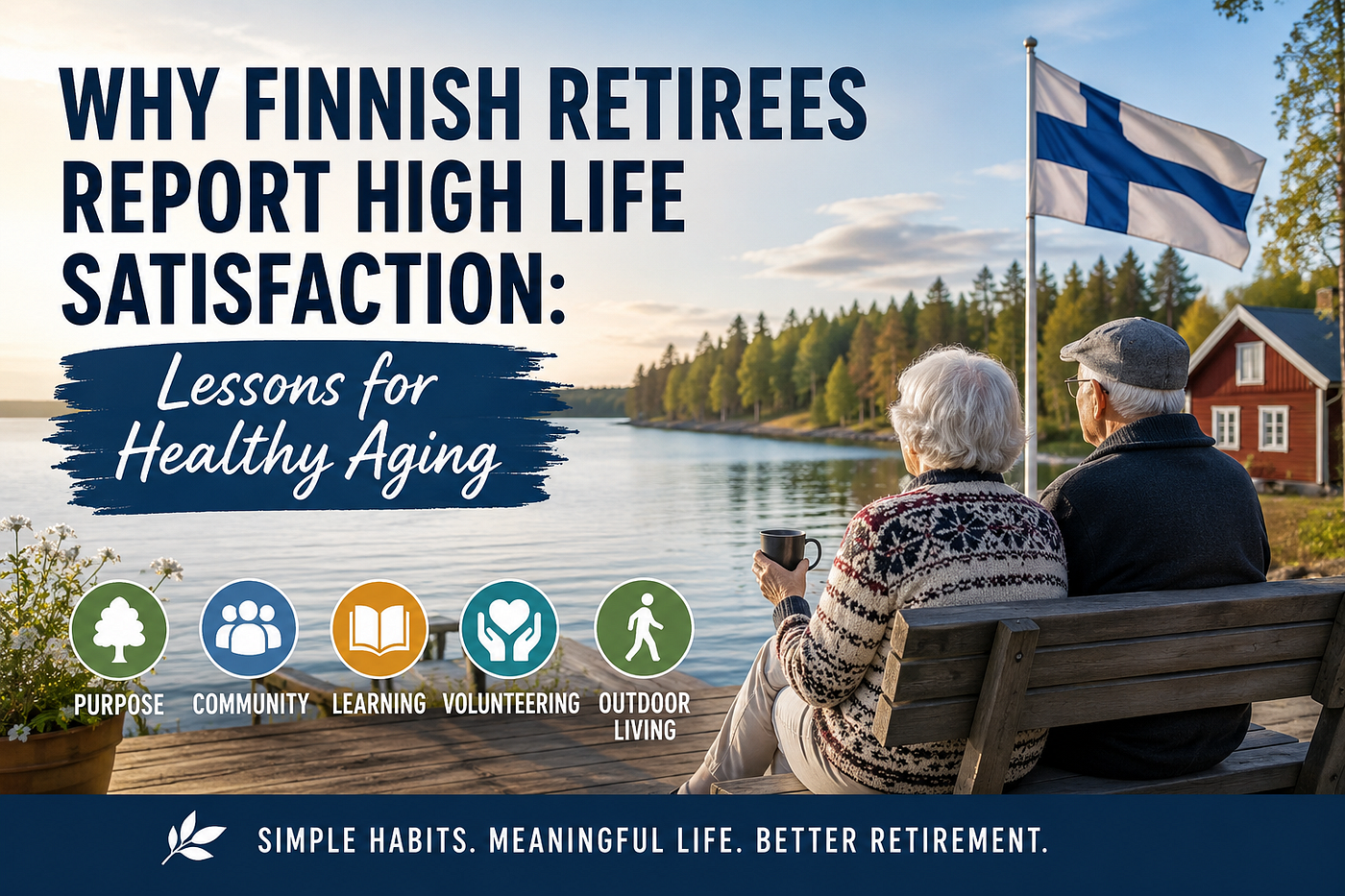 Why Finnish Retirees Report High Life Satisfaction: Lessons for Healthy Aging