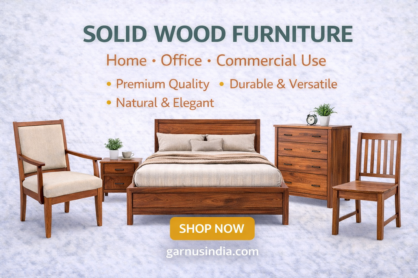 Solid Wood Furniture for Modern Homes: Why Premium Buyers Are Switching to Natural Wood