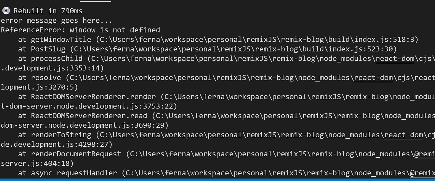 Breaking Remix JS: A 'How Not To' Guide | by Fernando Doglio | Bits and  Pieces