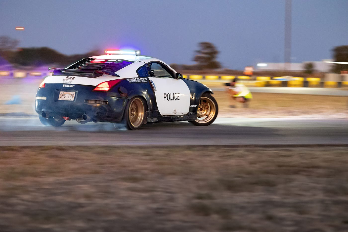 drifting in front of police lol #police #foryou #fypシ゚viral #drifting