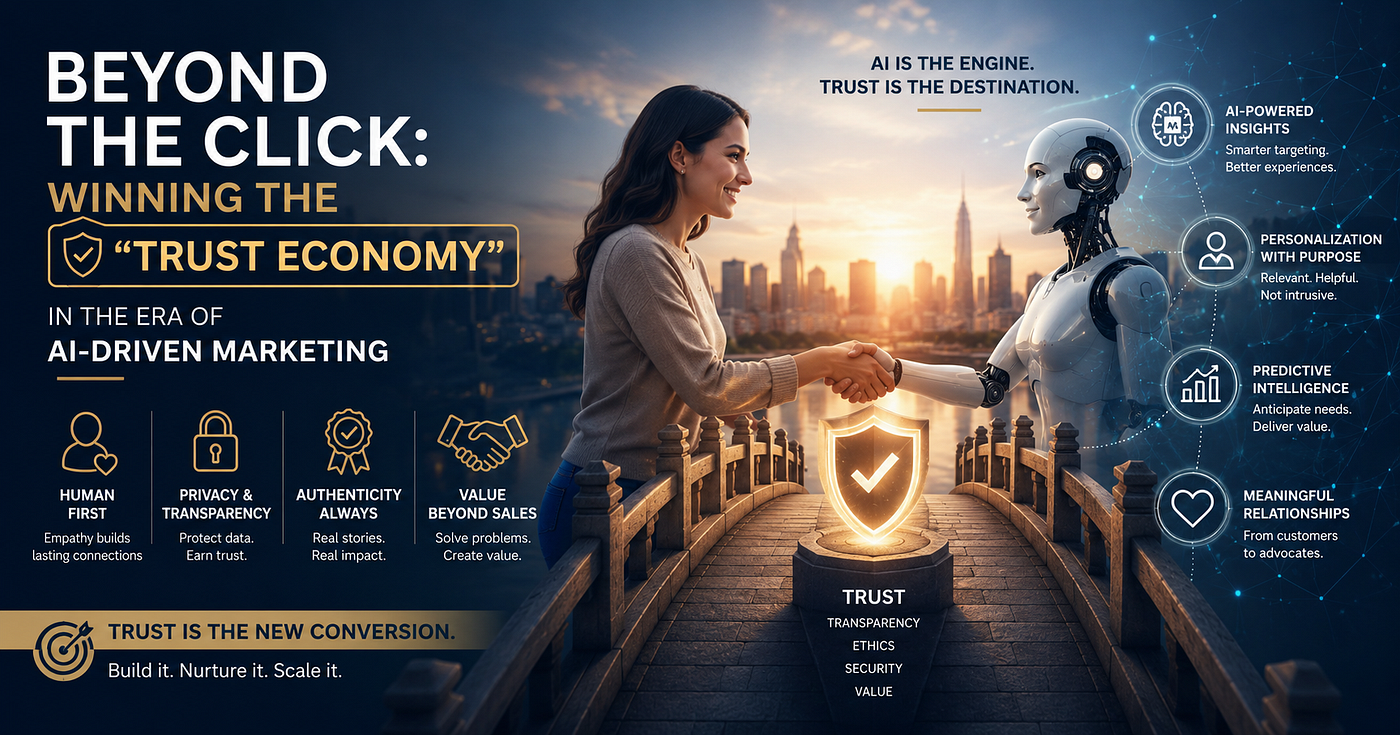 Beyond the Click: Winning the “Trust Economy” in the Era of AI-Driven Marketing