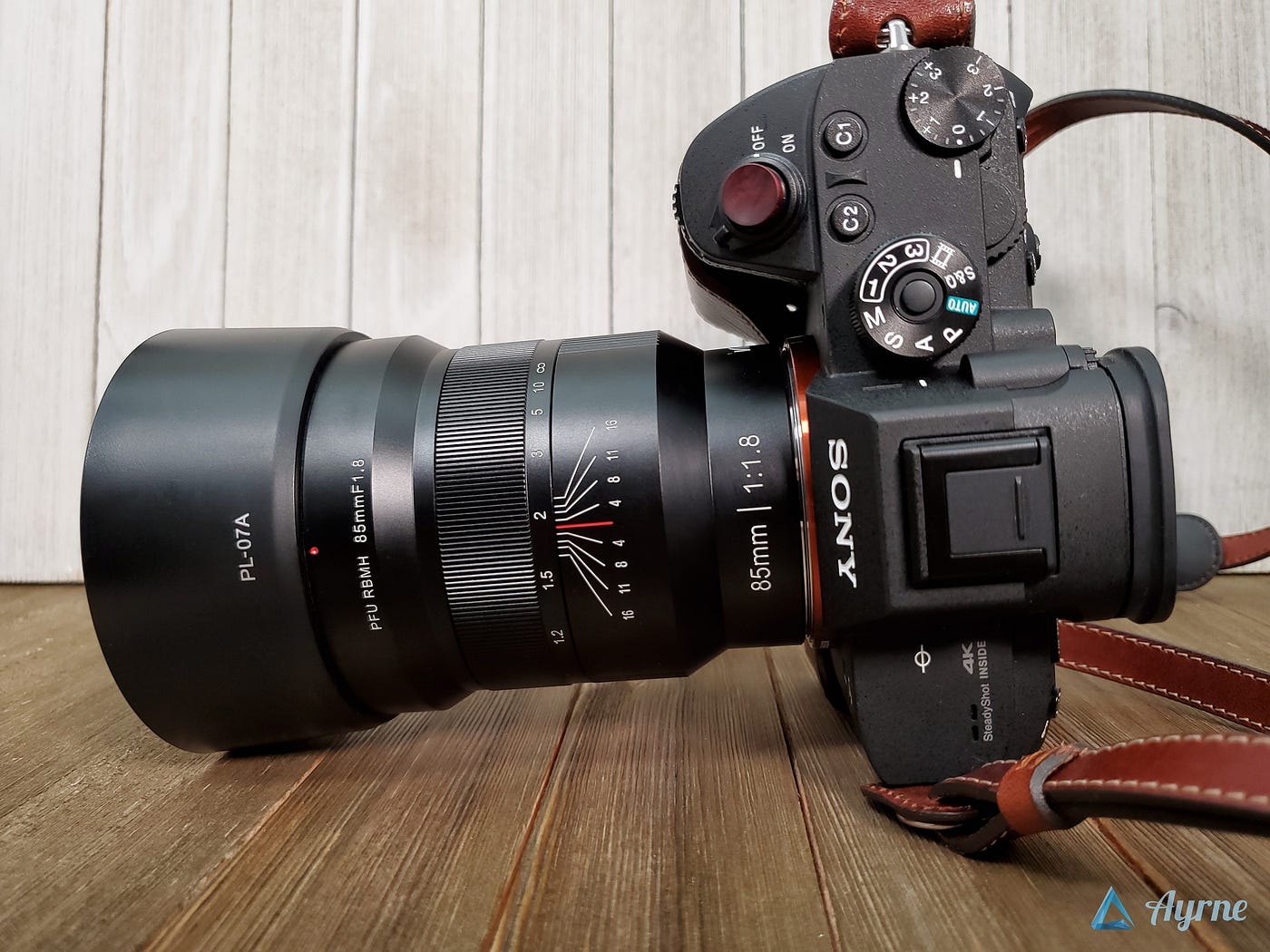 VILTROX 85mm F1.8 Manual Focus Prime Lens for Sony FE