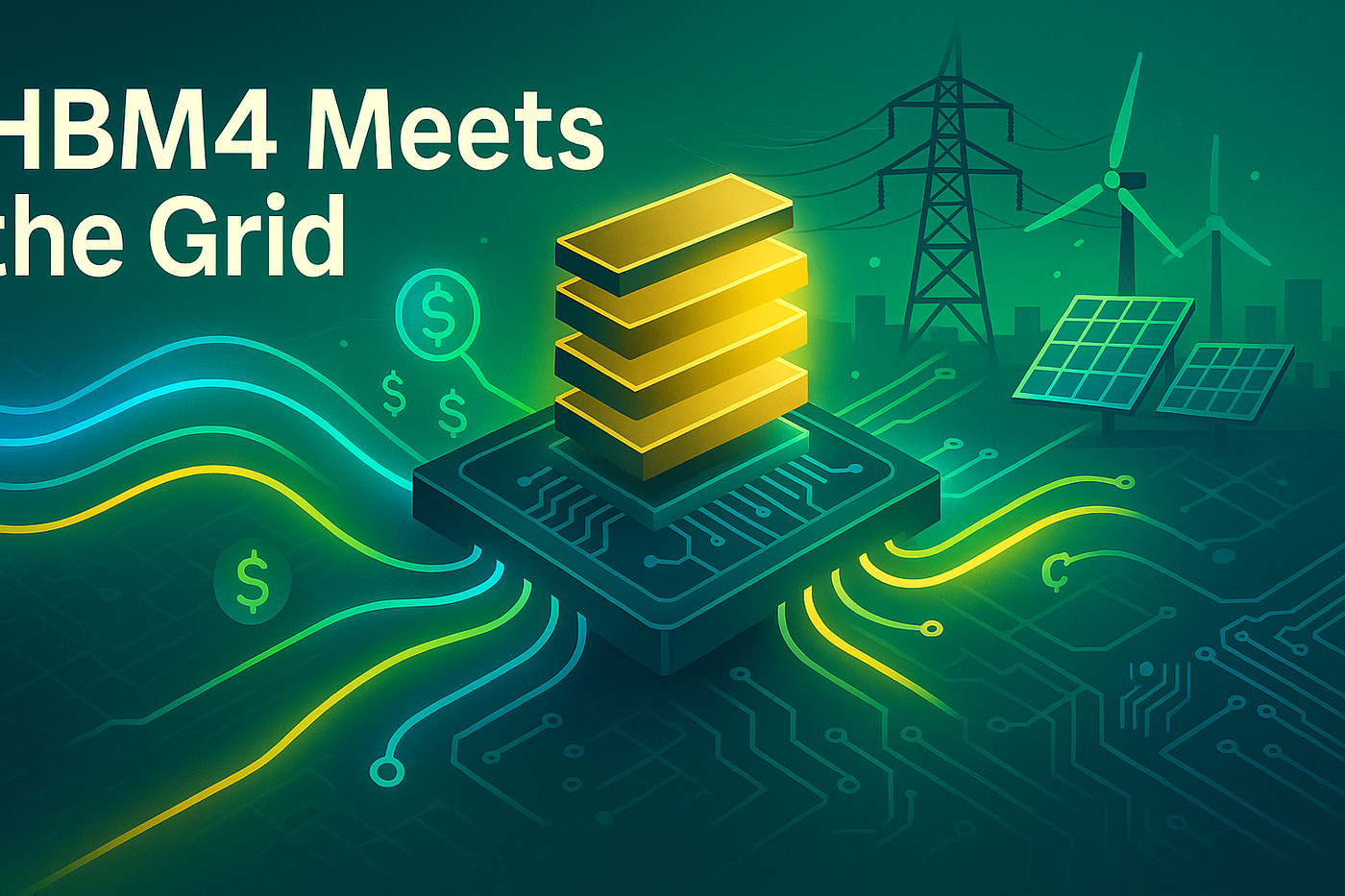 HBM4 Meets the Grid: Memory, Power, and Cost per Query