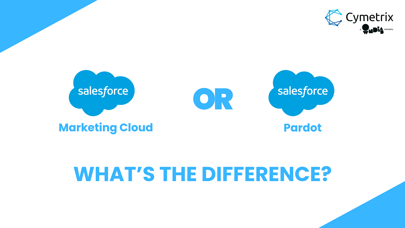 Salesforce Marketing Cloud or Pardot — What’s the difference?