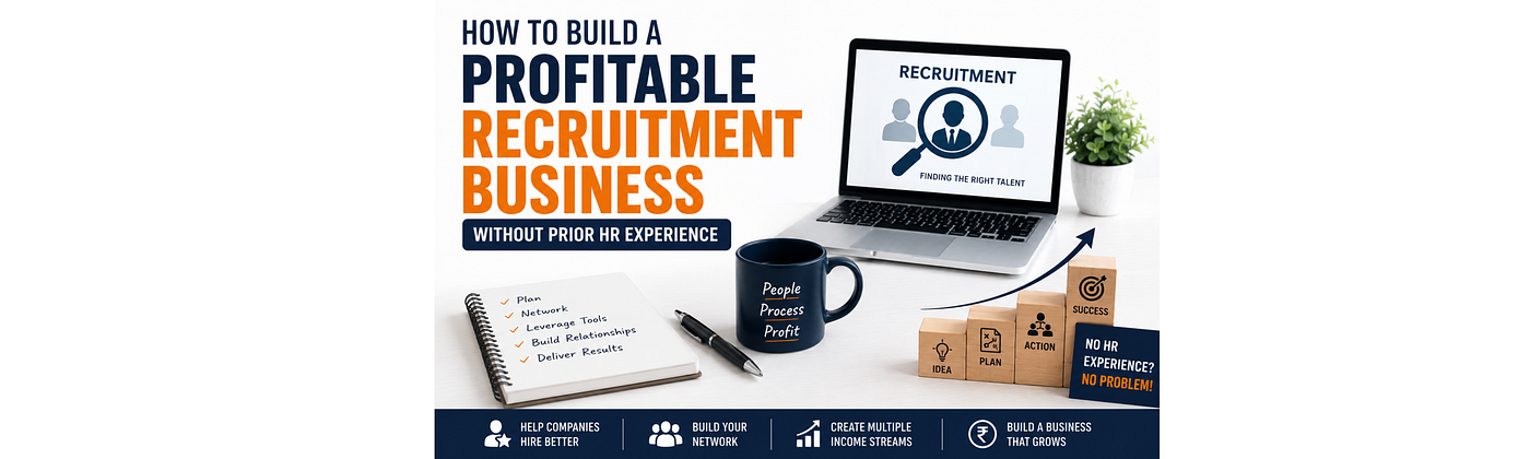 How to Build A Profitable Recruitment Business Without Prior HR Experience