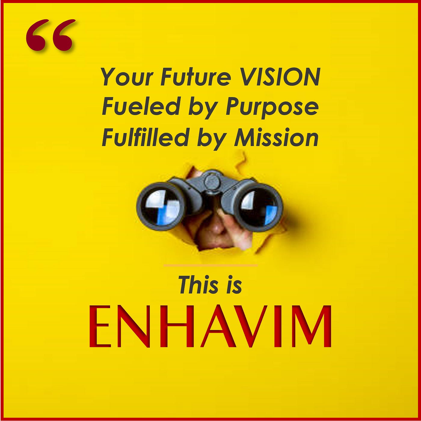 AN ENHAVIM IS A DREAM WITH A TIMELINE