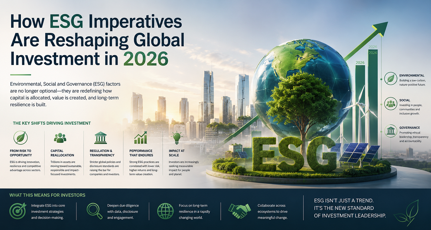 Water, Energy, and Capital: How ESG Imperatives Are Reshaping Global Investment in 2026