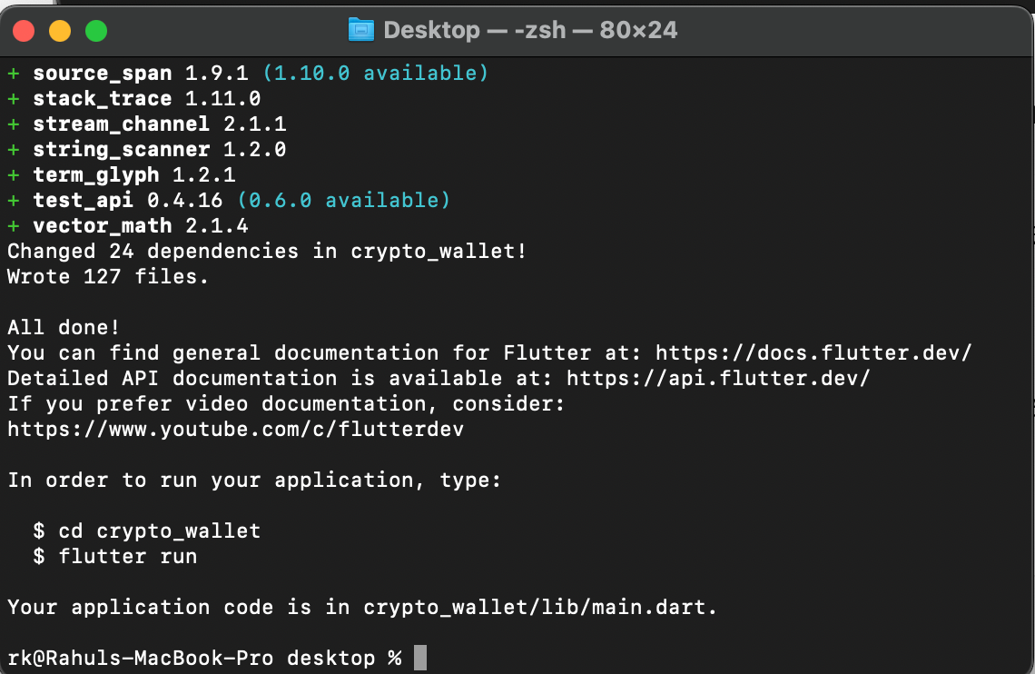 💰 Crypto Wallet. 🚀 Create a crypto wallet in Flutter | by Rahul Kulkarni  | Medium