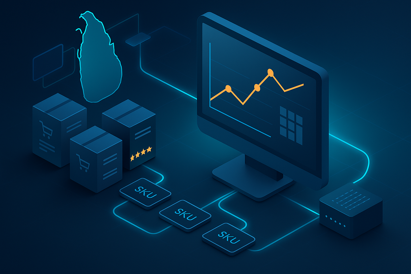 Sri Lanka IP routing supports stable SKU, price, and review monitoring workflows.