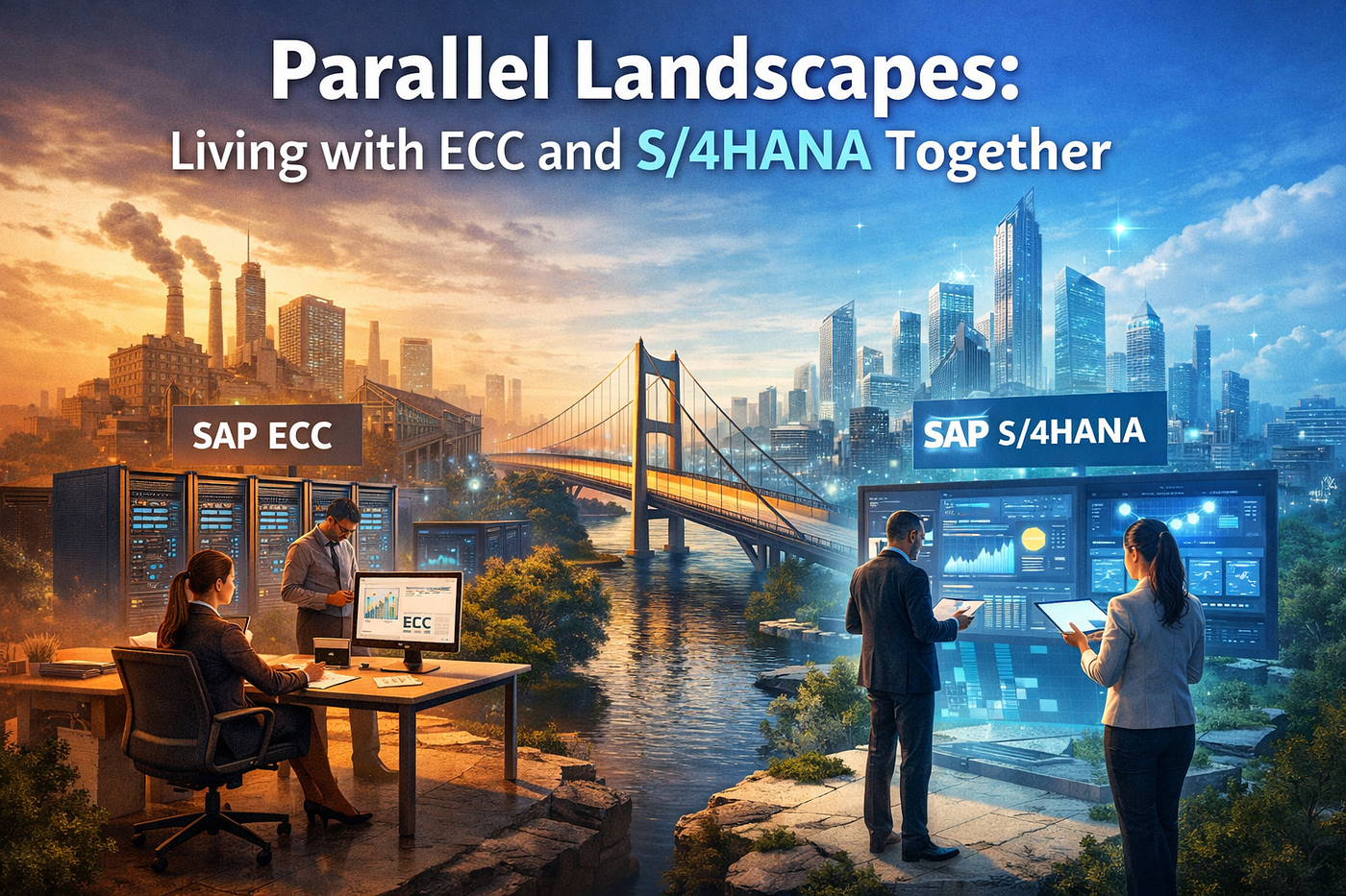 Living Parallel with ECC and S/4Hana together