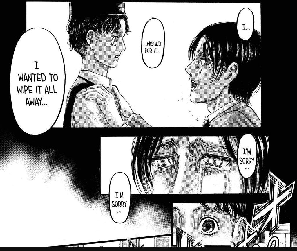 Attack on Titan's perspective shift; How Isayama's narrative